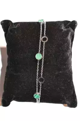 Bracelet rond cercle Argent